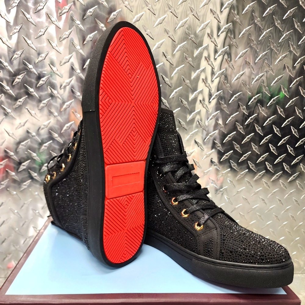 MENS AURELIO GARCIA CRYSTAL HIGH TOP